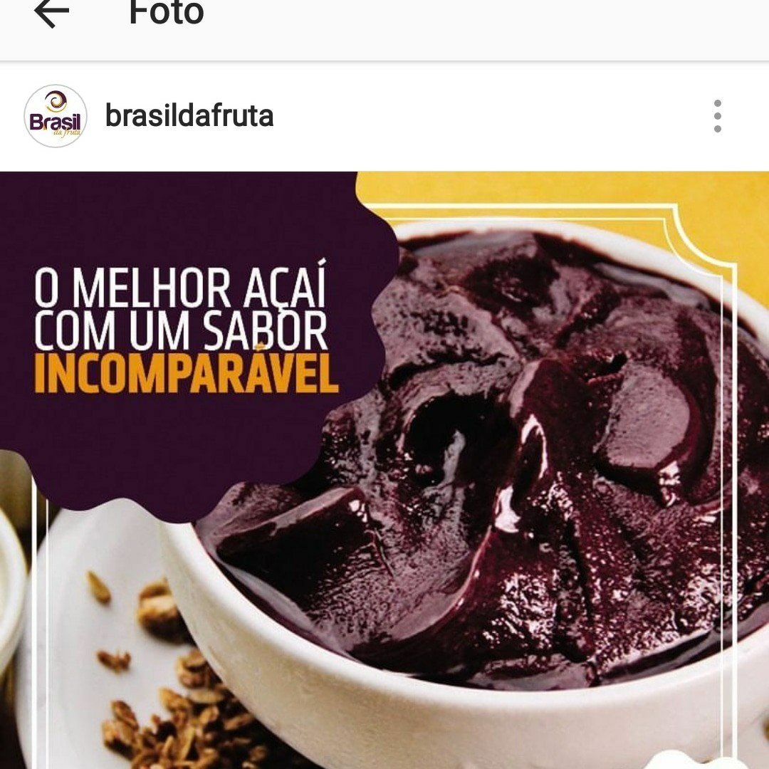 Açaí Brasil da Fruta